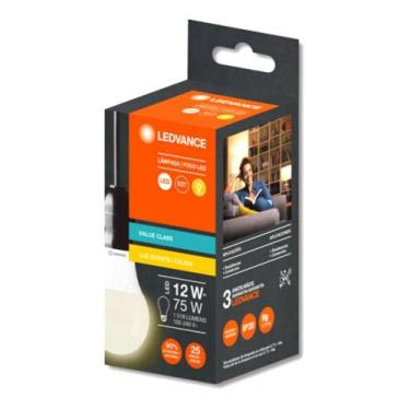 Imagem de Lâmpada Led Bulbo 12w Branco Quente - Ledvance