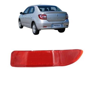 Imagem de Lanterna Refletor Parachoque Traseiro Renault Logan 2011 2012 2013 201