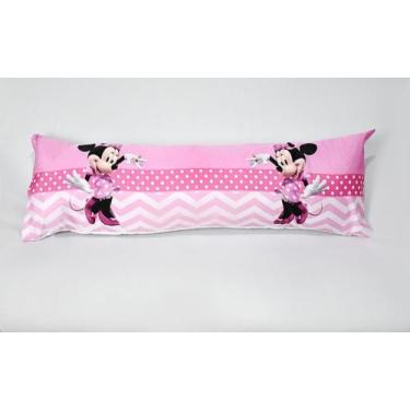 Imagem de Travesseiro de Corpo Infantil Abraço Personagens Minnie - Santos Enxov