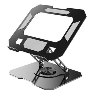 Imagem de Suporte Aluminio Giratório Ajustável Para Notebook - Bul Eletronicos