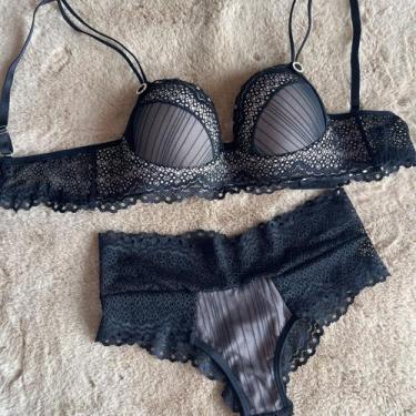 Imagem de Conjunto rolite  - ANA JULIA  MODA INTIMA, Preto, Essence, un