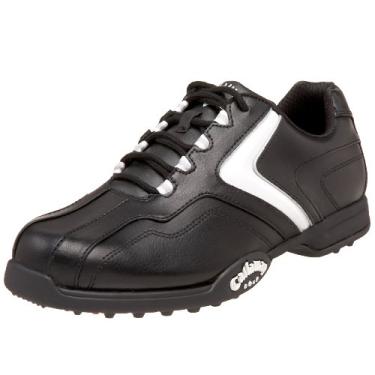 Imagem de Callaway Sapato de golfe masculino Chev LP Teaching Street, Preto/branco/prata, 11.5