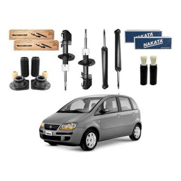 Imagem de Kit Amortecedor Dianteiro Traseiro Idea 1.4 2006 A 2011 - Nakata