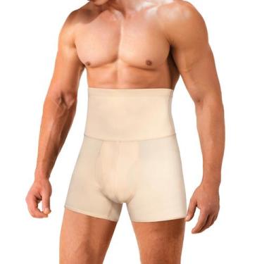 Imagem de Shorts Modelador Masculino de Alta Compressão Modela Cintura - Slim Fi