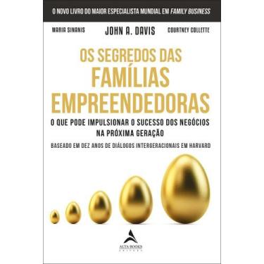 Imagem de Livro - Os segredos das famílias empreendedoras