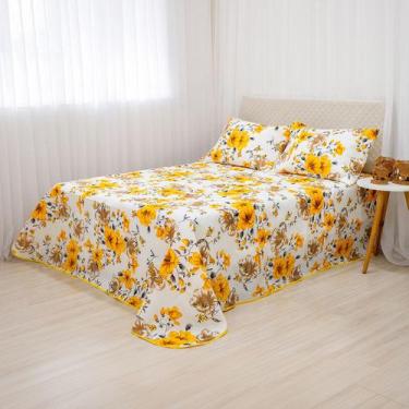 Imagem de Cobre Leito Casal Terra Decor Martina Piquet Favo 2.4m, Venus