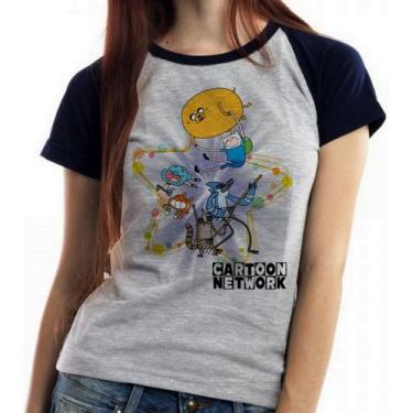 Imagem de Camiseta Baby Look Blusa Feminina Cartoon Network personagens  - Empór