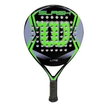 Imagem de Raquete De Tênis Paddle Slash Lite Wilson Preta E Verde