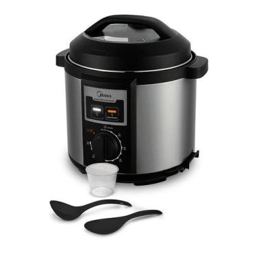 Imagem de Panela Pressão Elétrica Midea 6L Mecânica 127V, 110V