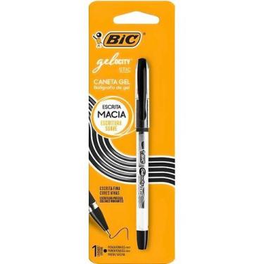 Imagem de Caneta de Gel Gelocity Stic Ponta 0.5mm Preta Bic