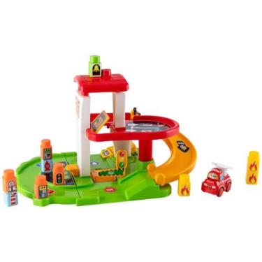 Imagem de Blocos de Montar Baby Land Postinho Estação de - Resgate Cardoso Toys 