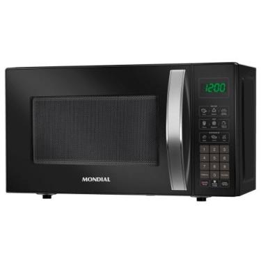 Imagem de Forno Micro-ondas 21L Mondial MO01 Preto 220V, Preto, 220V