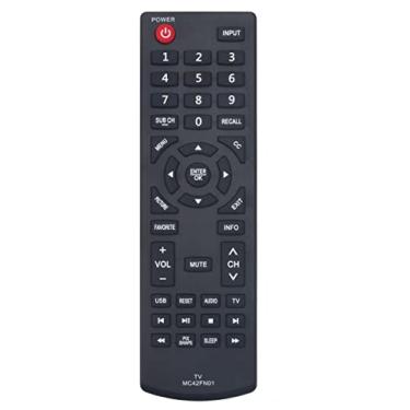 Imagem de Substituição de controle remoto MC42FN01 para Sanyo TV LED LCD TV FW32D25T FW48D25T FW42D25T FW24E05F FW24E05T FW65D25T MC42FN00 URMT42DVL001