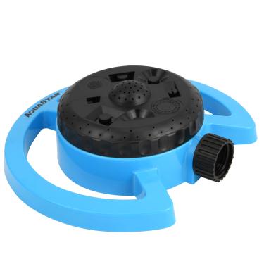 Imagem de Aquastar Aspersor de torre de 8 patt, aspersor de grama circular, irrigadores de jardim, irrigador de água de quintal pequeno