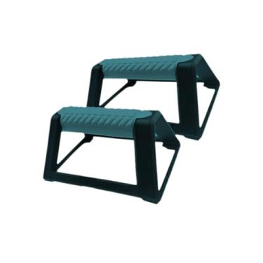 Imagem de YIJU 2Pcs Barras de flexão Suportes de flexão Suportes de treinamento de músculos do peito Equipamentos de treino em casa Suportes de exercício de flexão, Azul