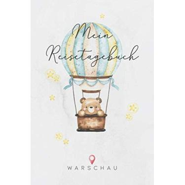 Imagem de Mein Reisetagebuch Warschau: 6x9 Kinder Reise Journal I Notizbuch zum Ausfüllen und Malen I Perfektes Geschenk für Kinder für den Trip nach Warschau (Polen)