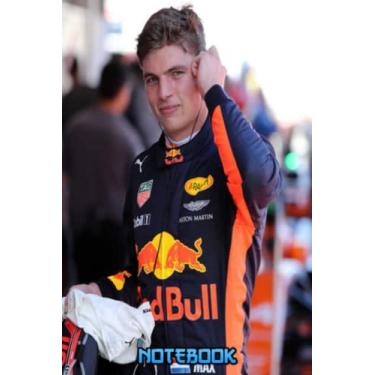 Imagem de Notebook : Max Verstappen Notebook Journal Diary For Any Occasion Gifts in Work Office, Home, School, Thankgiving Notebook #266