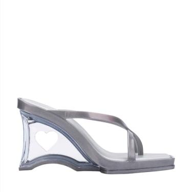 Imagem de Melissa Glass Heel Prata 35801-33/34
