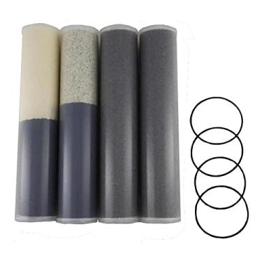 Imagem de LabStrong Kit de cartucho E-Pure D5028LS, alimentação de torneira/padrão de 4 módulos, 8,6 cm de diâmetro