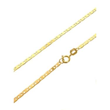 Imagem de Cordão Corrente Masculina Piastrine Maciça 60cm 1,8mm Ouro 18k 750 c/Estojo e Certificado