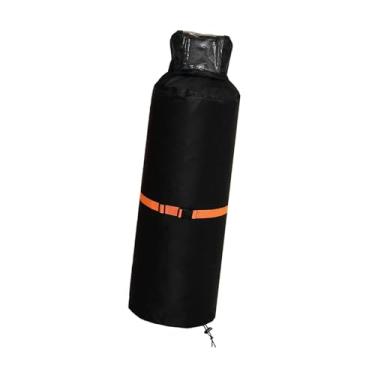 Imagem de Bothyi Capa de proteção para tanque de gás multifuncional para tanques de 100 lb, fácil de usar, à prova d'água com fivela ajustável para jardim externo