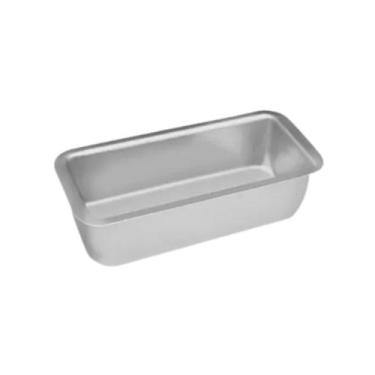 Imagem de Forma Retangular p/Pão n1 Aluminio 9X9X5 466 ABC
