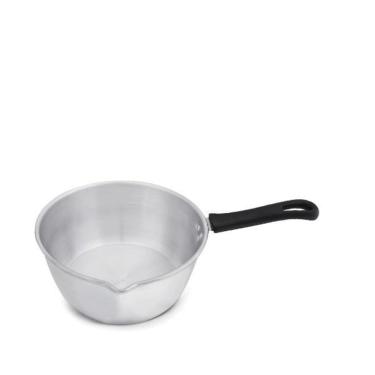 Imagem de Papeiro com bico em aluminio n 14 750 ml panelinha bebe mingau papa