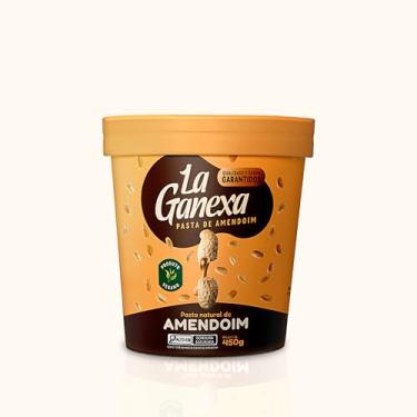 Imagem de La Ganexa Pasta de Amendoim Natural 100% Amendoim Torrado Vegana 450g