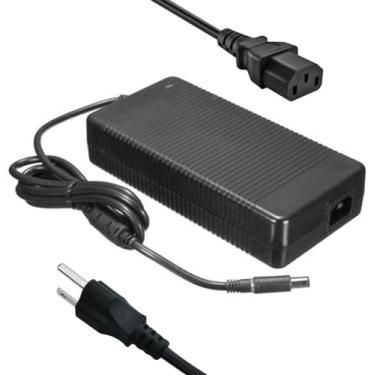 Imagem de 240W 19.5V 12.3A Power AC Adaptador de para computador portátil compatível com DELL Alienware M17x, M17x R4, M18x, M18x R2, Precision M6500, M6600, M6800 240W AC Adapter PA-9E, FWCRC