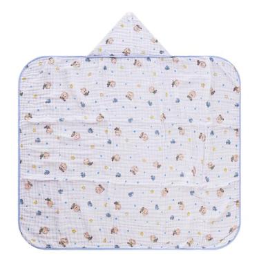 Imagem de Toalha de Banho Soft 2 Camadas Fralda Turma da Mônica Baby, Cebolinha