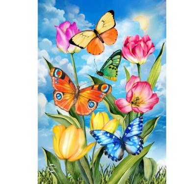 Imagem de Briarwood Lane Bandeira Sunshine Butterflies House