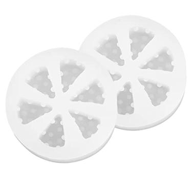 Imagem de jojofuny 2 peças mini moldes de queijo D em forma de chocolate pudim de silicone mousse fabricação de sabão bolos sobremesa assar diy para molde doce gelo forma francesa bolo vela creme de pastelaria