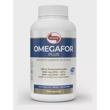 Imagem de Omegafor Plus 240 Capsulas Ômega 3 Ultra Concentrado Epa Dha Vitafor