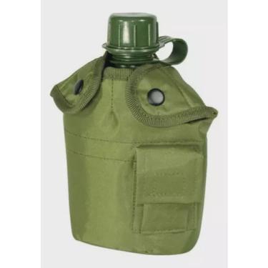 Imagem de Cantil Plástico 950ML Militar Guepardo, Trilha, Camping