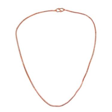 Imagem de SHINDE EXPORTS Colar de cobre puro, corrente hasli eneck para mulheres, Medium, Cobre, Sem Pedra Preciosa