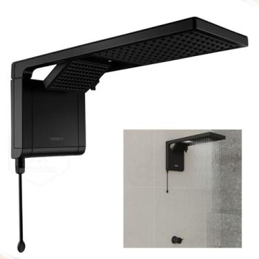 Imagem de Chuveiro  Acqua Ultra Duo Preto Fosco 220v 6800w Lorenzetti  Capitão C
