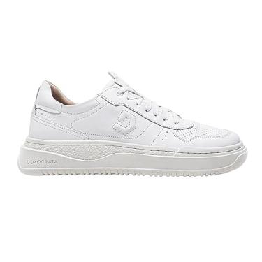 Imagem de Sapatenis Masculino Democrata Block Branco Tamanho:45;Cor:Branco