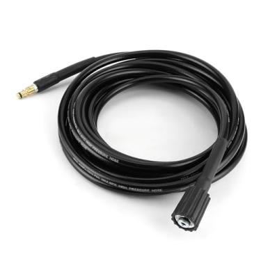 Imagem de MANGUEIRA DE Lavagem DE Carro, 40MPA/5800PSI AUTO AUTO ARIGADO MANGUEIRA LAVIDADES MANGUELAÇÃO BOMBA ÁGUA RORBORAÇÃO Tubos Borracha Limpeza água Alta Pressão para K2 K3 K4 K5 (10m/32,8 pés)