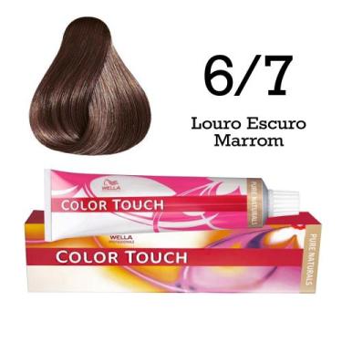 Imagem de Tonalizante 6/7 Louro Escuro Marrom Color Touch  Wella Professionals