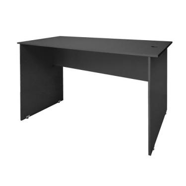 Imagem de Mesa de Escritório Diretor Pé Painel Sem Gaveta com 1 passa fio - SM S