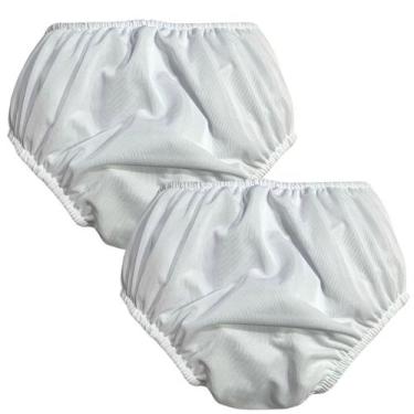 Imagem de Fralda Plástica Reutilizável Infanto Juvenil Sem Botão 2unds - Minha E