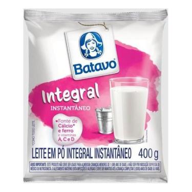 Imagem de Kit c/ 2 Leite Em Po Integral Instantaneo Batavo Pacote 400g