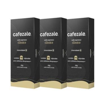 Imagem de 30 Cápsulas Compatíveis Nespresso Café Clássico - Cafezale