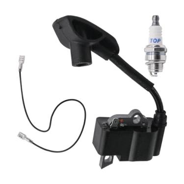 Imagem de ENGICARB Bobina De Ignição 4282-400-1305 Compatível Com Soprador Folhas Mochila Stihl Br500 Br550 Br600 Br700 Vela Para Substituição 4282-400-1310 4282-400-1308