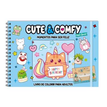 Imagem de Livro - Cute & Comfy Super Special - Livro de Colorir Adulto - Momento