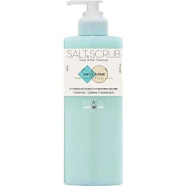 Imagem de Kerasys salt & scrub fresh neroli tratamento condicionador 600 ml