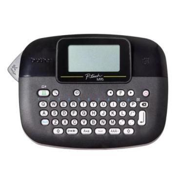 Imagem de Rotulador Eletronico Portatil Brother Pt-M95Bk Preto - Brother - Rotul