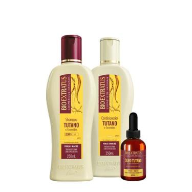 Imagem de Kit Bio Extratus Tutano Vitamina E Booster Duo Oil (3 produtos)