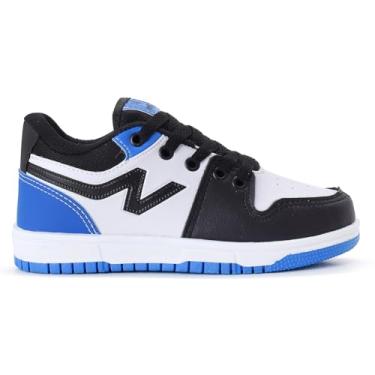 Imagem de Tênis Infantil Casual Masculino Cano Baixo COR:AZUL;TAMANHO:35