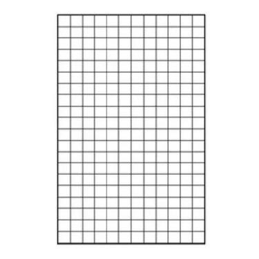 Imagem de Tela Aramada 100x80 Cercado Cercadinho Telado Pet,  Preto